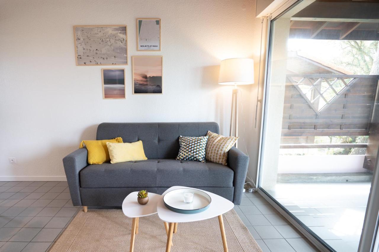 Chaleureux Appartement A 500M De L'Ocean Et 150M Du Golf Moliets-Plage Buitenkant foto